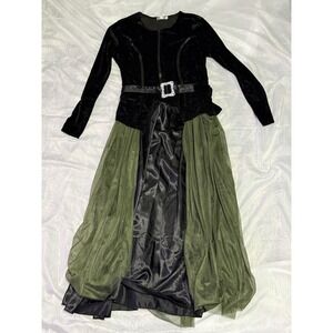 Funna Adult Cosplay Renaissance Dress Size L Witchy Festival Costume